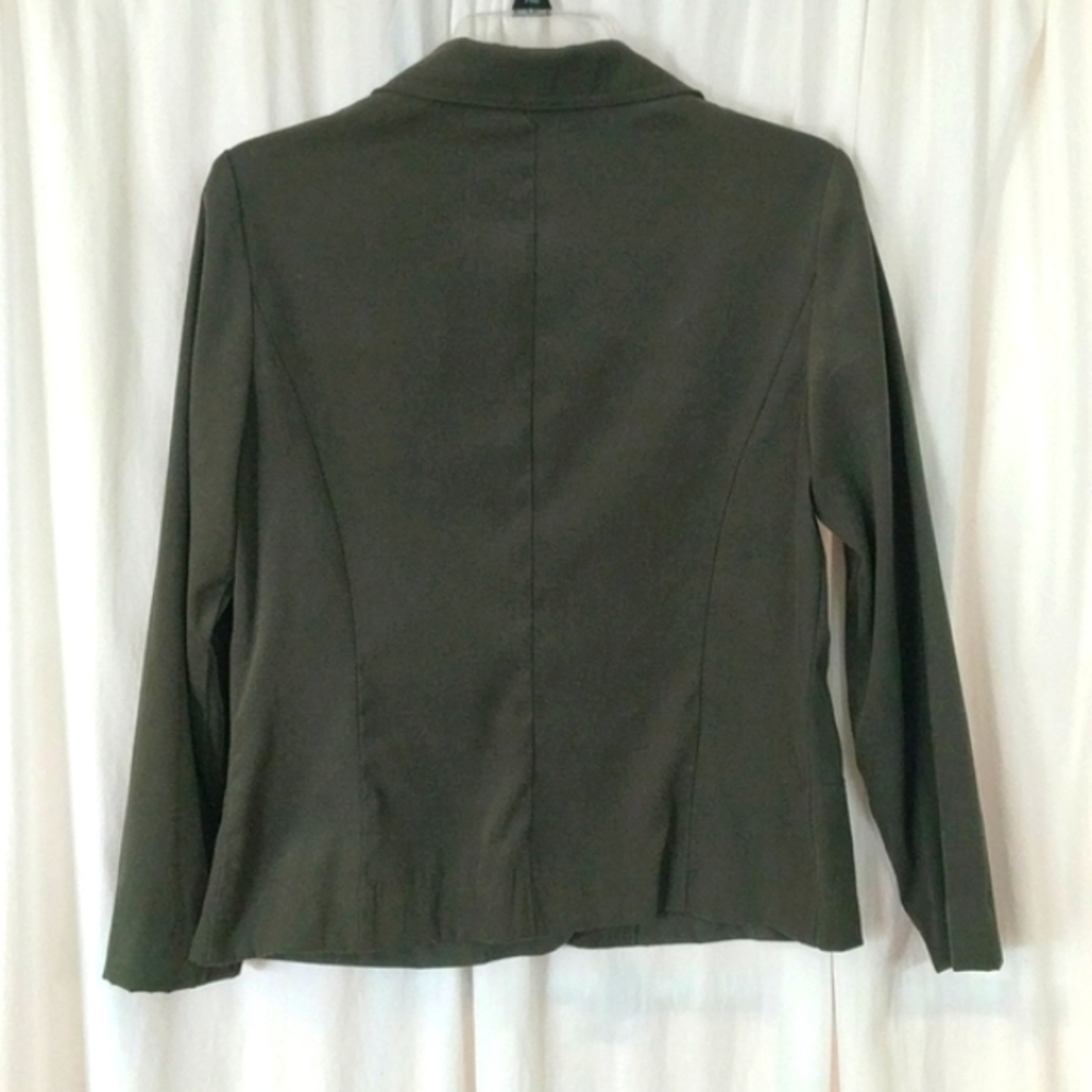 Requirements Boyfried Sage Green Basic Fall Blazer - image 5